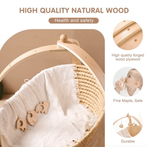 Baby Gym: Triangular Curved Shape Play Mat for Newborns and Infants - Image 10