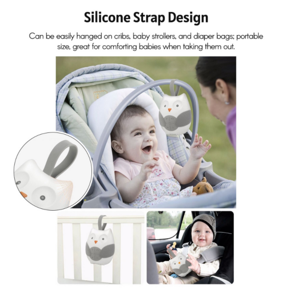 White Noise Device: Owl-Shaped Sound Machine for Newborns - Image 6