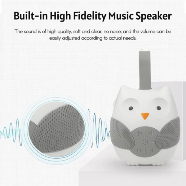 White Noise Device: Owl-Shaped Sound Machine for Newborns - Image 3