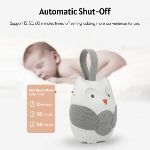 White Noise Device: Owl-Shaped Sound Machine for Newborns - Image 5