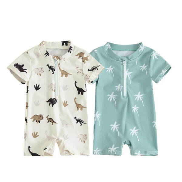 Boys' Short Sleeve Summer Swimsuit - Image 6